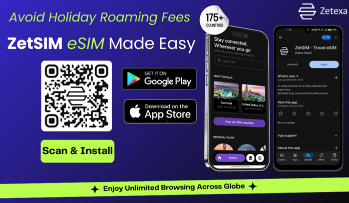 Zetexa eSIM is a Must for Island Travel
